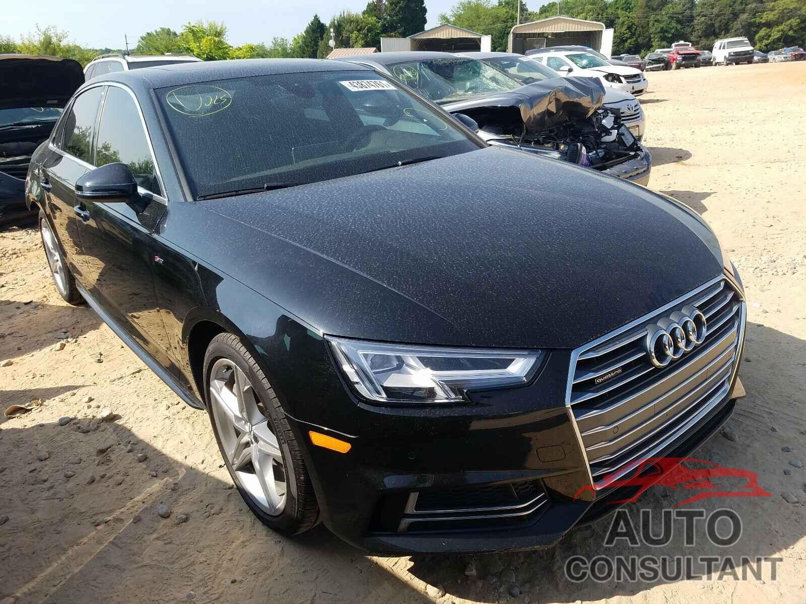 AUDI A4 2017 - WAUPNAF40HA139046