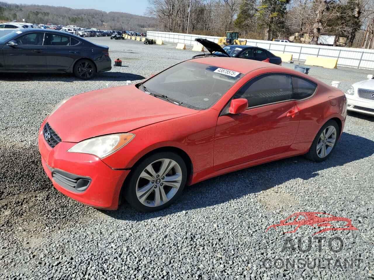 HYUNDAI GENESIS 2010 - KMHHT6KDXAU015415