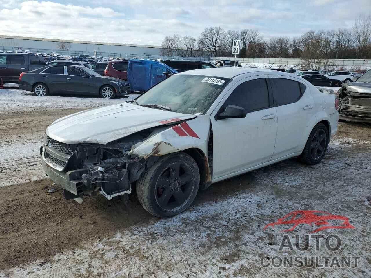 DODGE AVENGER 2012 - 1C3CDZABXCN140963