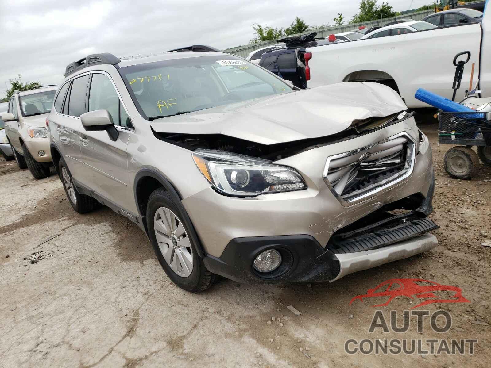 SUBARU OUTBACK 2016 - 4S4BSADCXG3277787