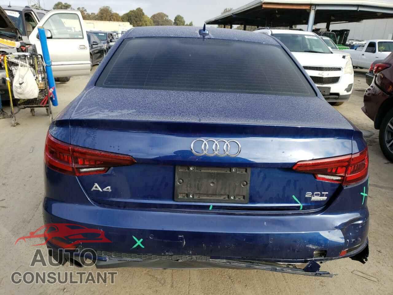 AUDI A4 2018 - WAULMAF47JA074395
