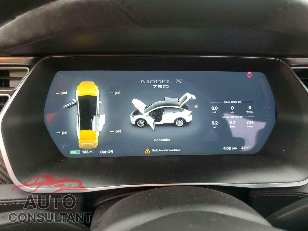 TESLA MODEL X 2017 - 5YJXCBE20HF040653