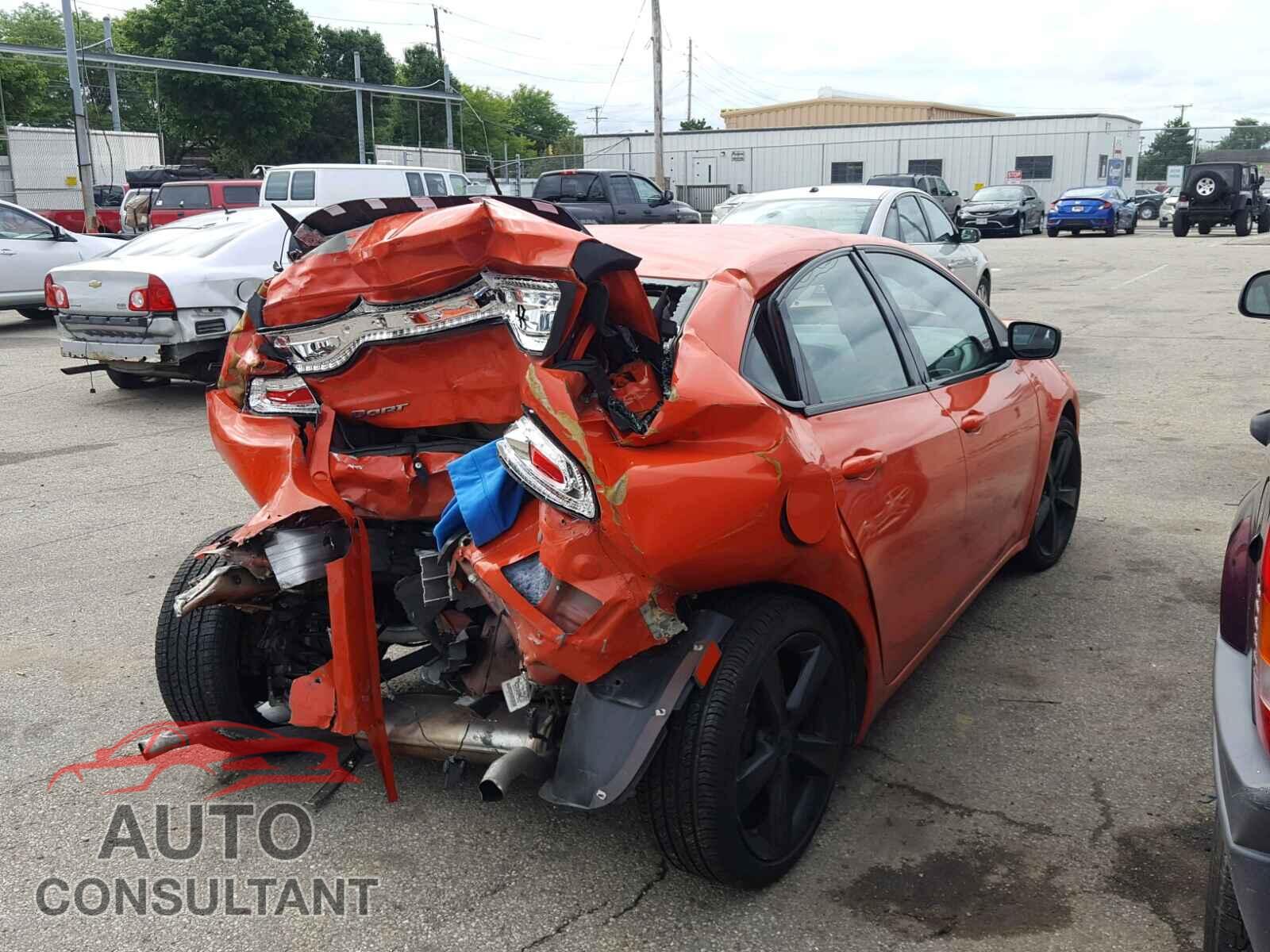 DODGE DART 2015 - 1C3CDFBB0FD378666