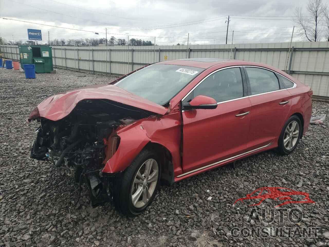 HYUNDAI SONATA 2018 - 5NPE34AF8JH700702