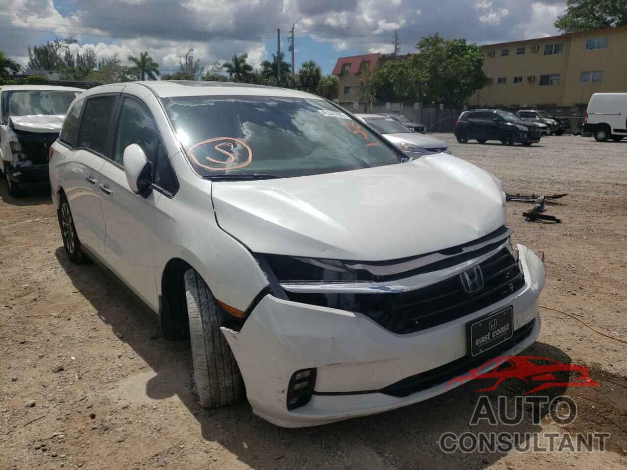 HONDA ODYSSEY 2021 - 5FNRL6H79MB029698