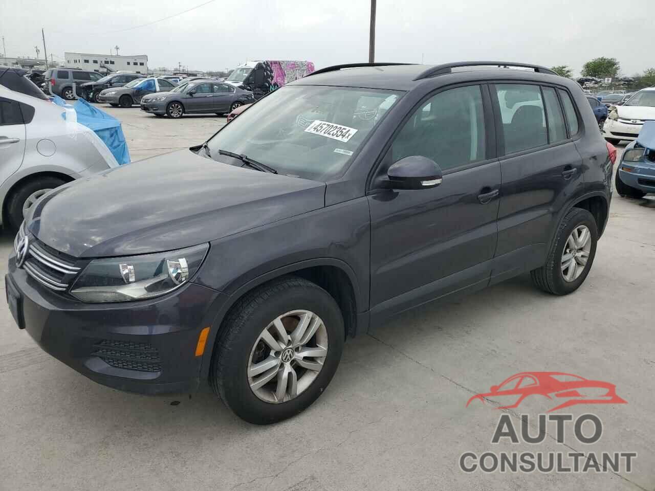 VOLKSWAGEN TIGUAN 2016 - WVGBV7AX2GW568154