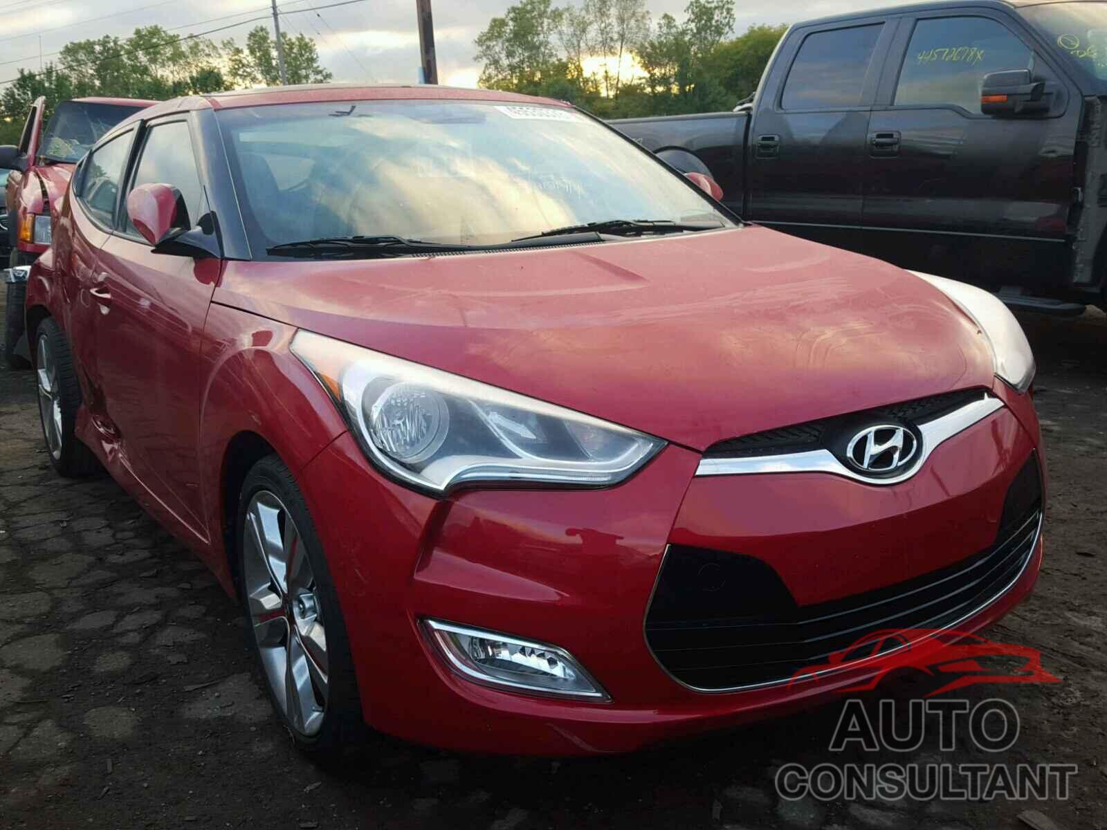 HYUNDAI VELOSTER 2017 - KMHTC6AD5HU321217