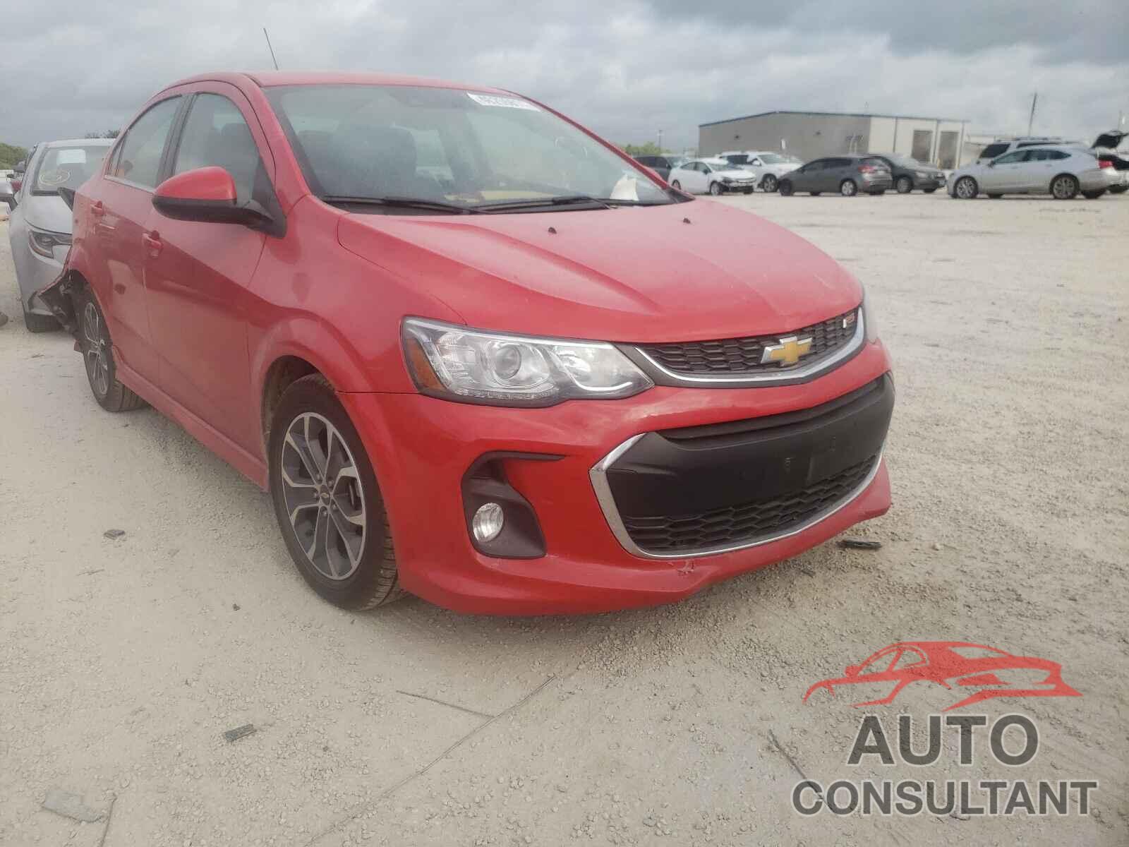 CHEVROLET SONIC 2017 - 1G1JD5SH9H4151862