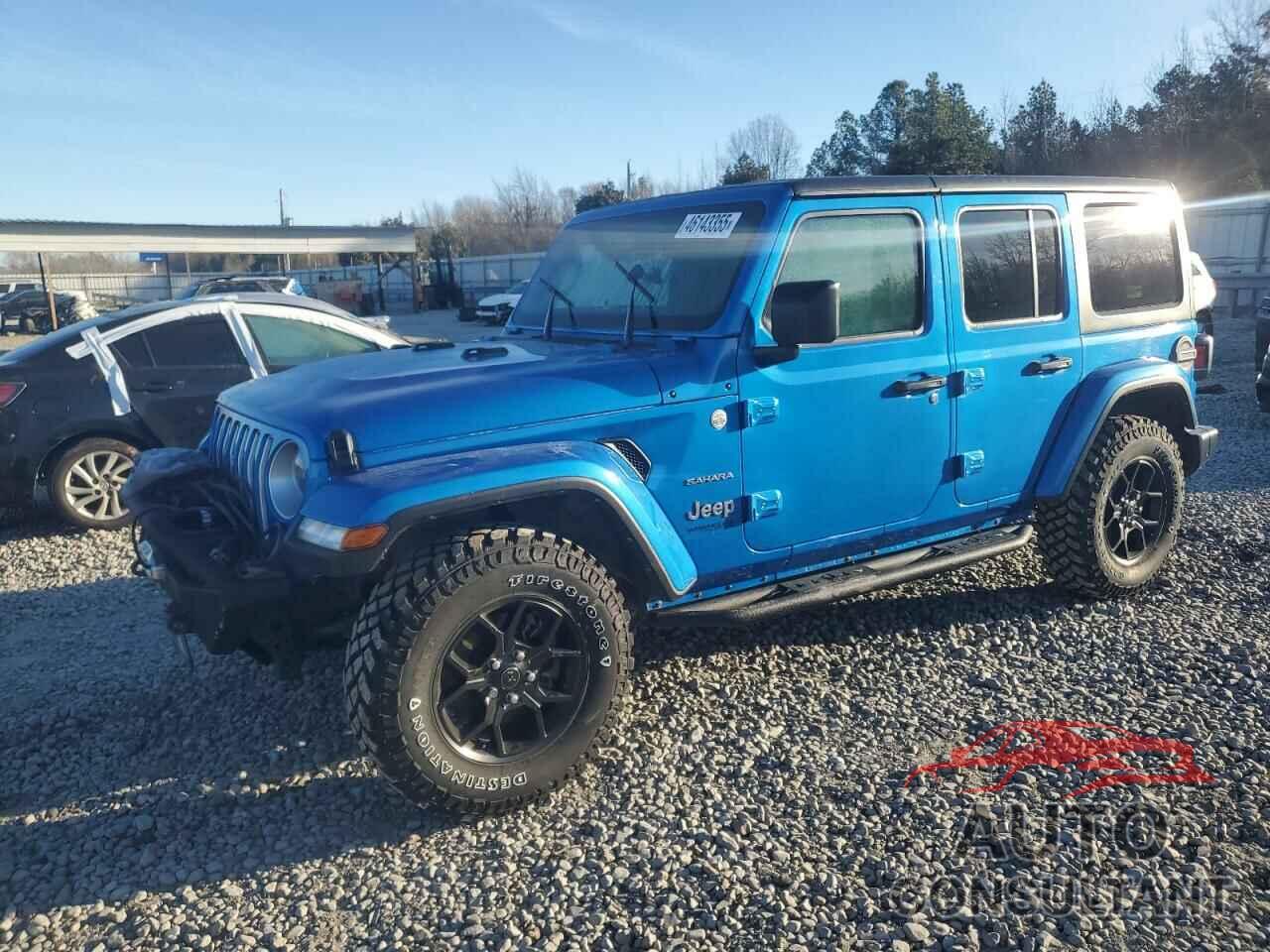 JEEP WRANGLER 2022 - 1C4HJXEN8NW262480