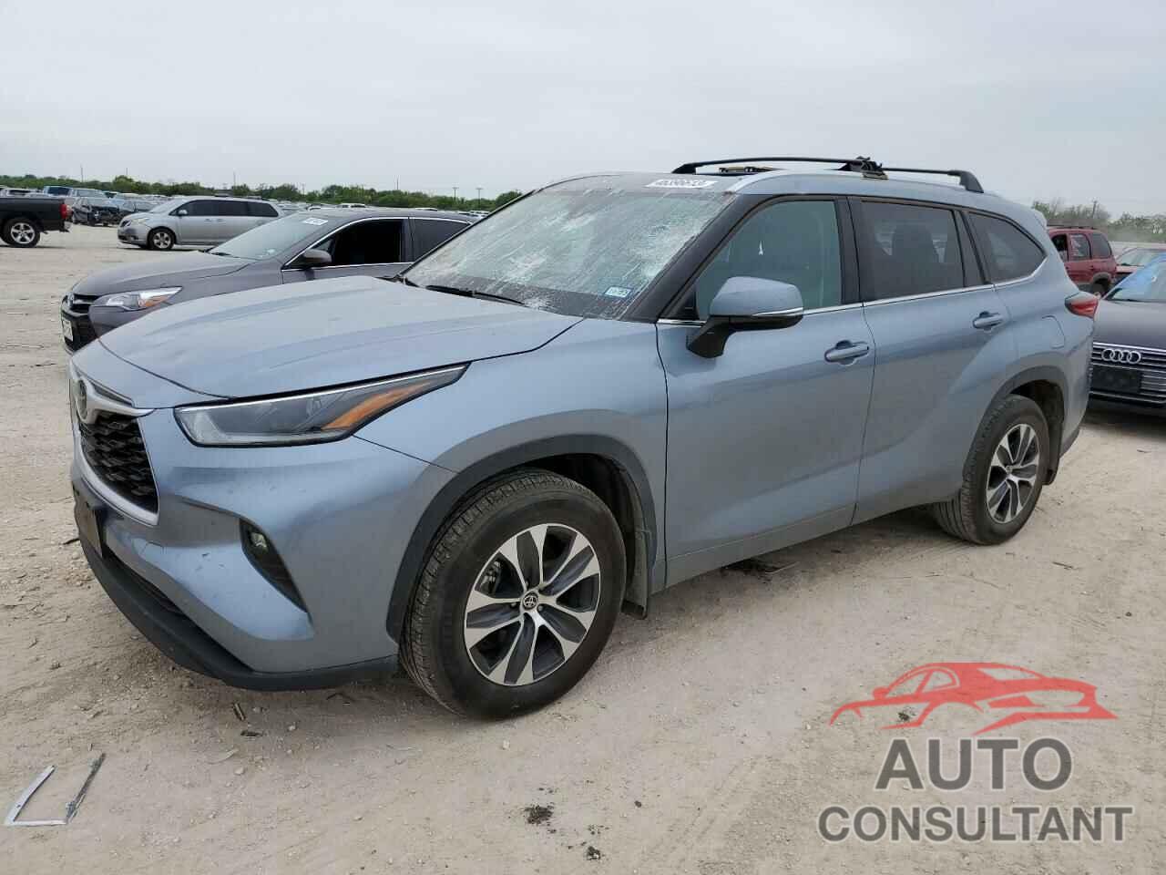 TOYOTA HIGHLANDER 2021 - 5TDGZRAH4MS088972