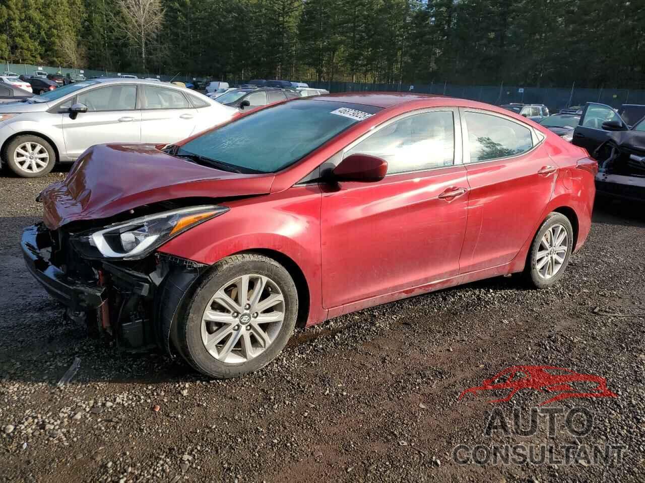 HYUNDAI ELANTRA 2014 - 5NPDH4AE6EH546131
