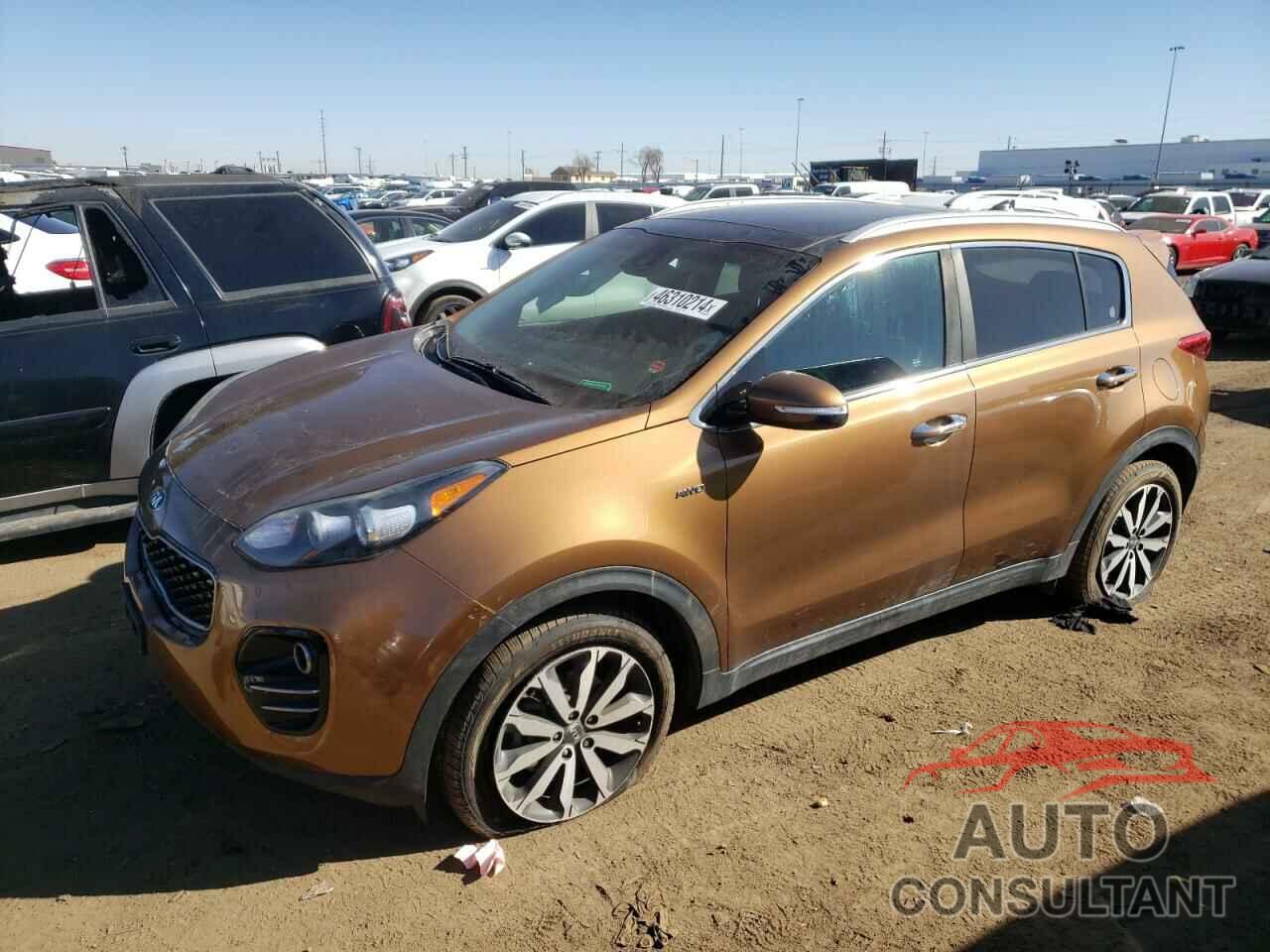 KIA SPORTAGE 2017 - KNDPNCAC7H7291027