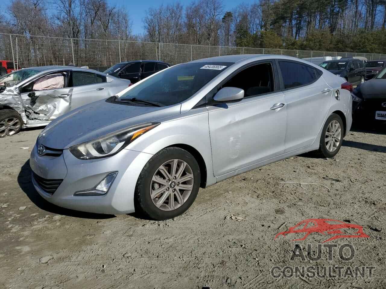 HYUNDAI ELANTRA 2014 - KMHDH4AE8EU201930