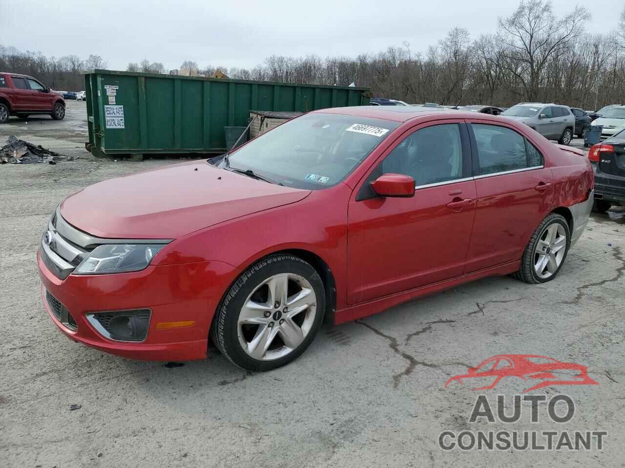 FORD FUSION 2012 - 3FAHP0DC7CR251109