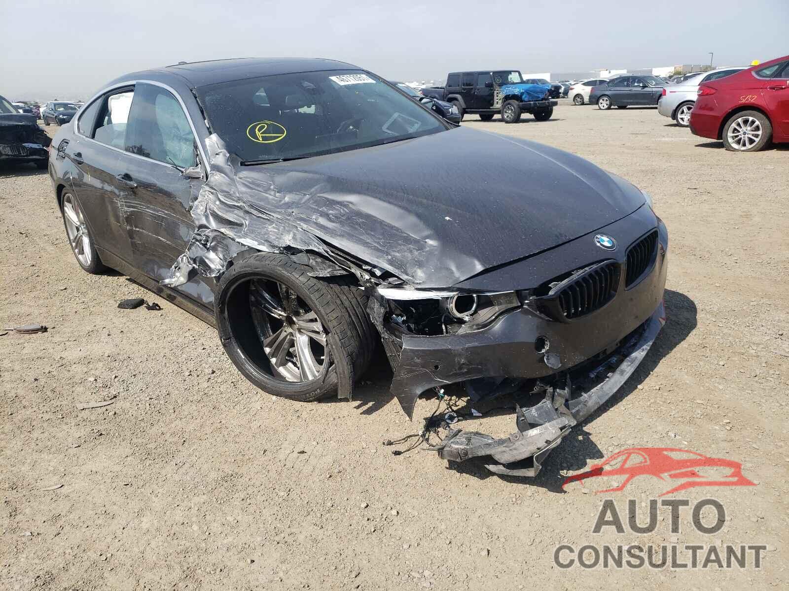 BMW 4 SERIES 2017 - WBA4F7C58HG438278