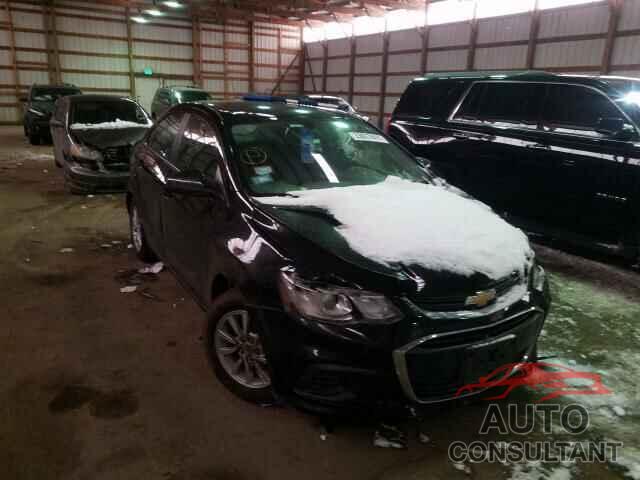 CHEVROLET SONIC 2018 - 1G1JD5SHXJ4129889