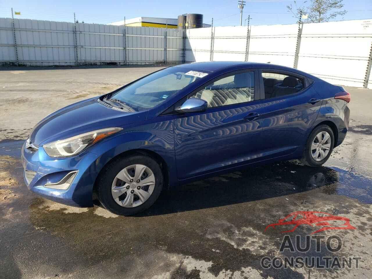 HYUNDAI ELANTRA 2016 - 5NPDH4AE1GH729665