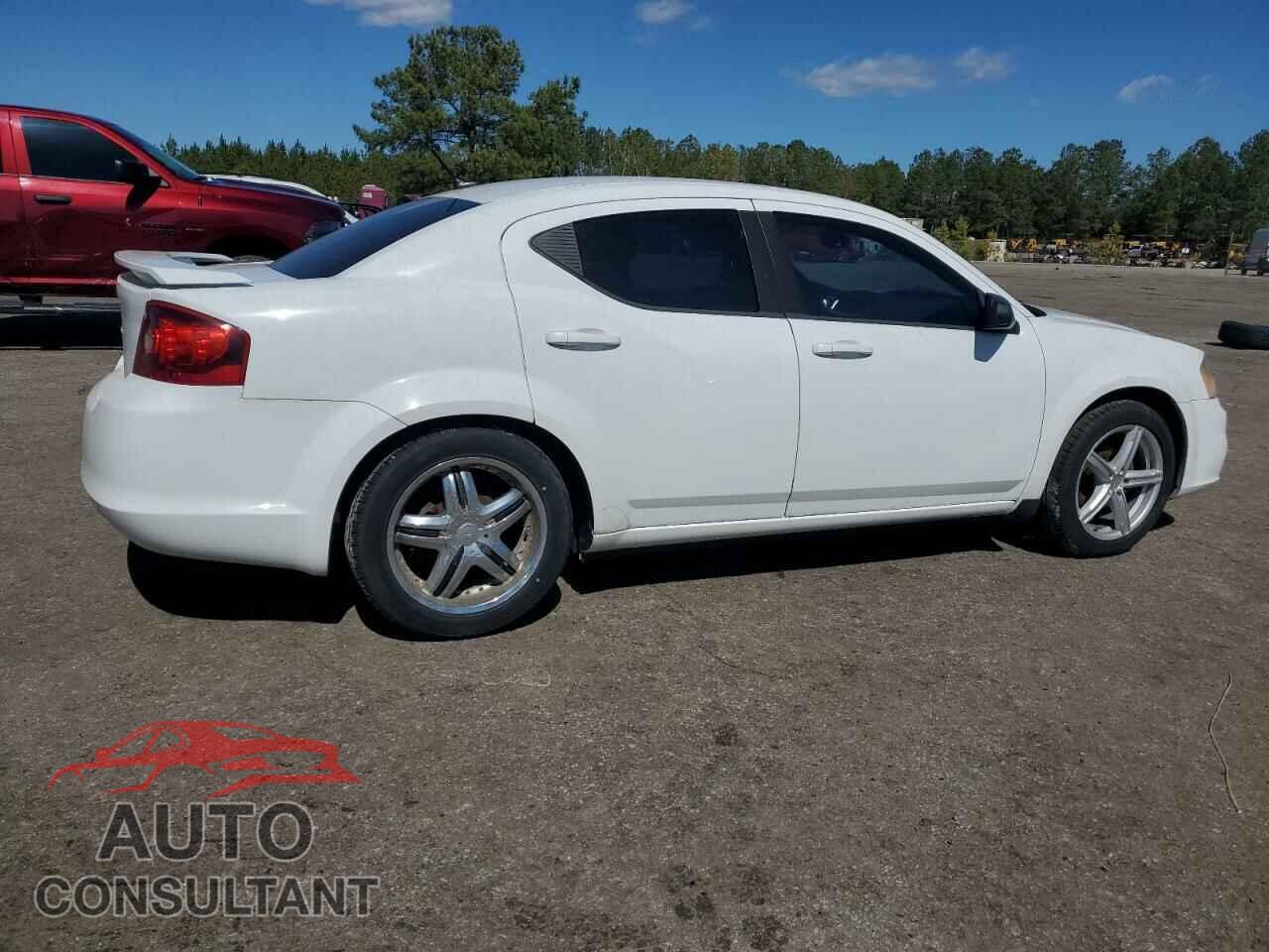 DODGE AVENGER 2012 - 1C3CDZAG7CN291142