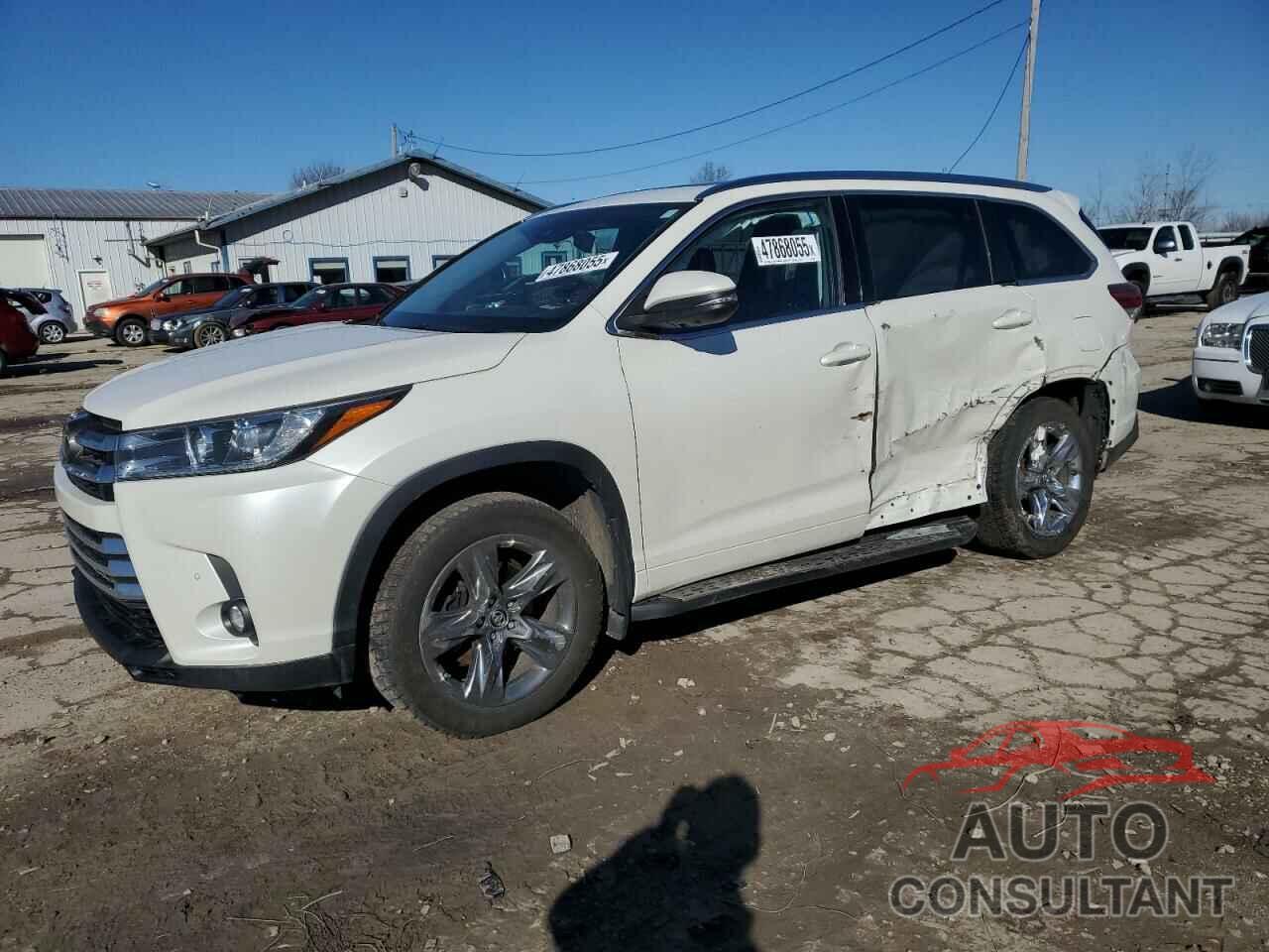 TOYOTA HIGHLANDER 2019 - 5TDDZRFH6KS939498