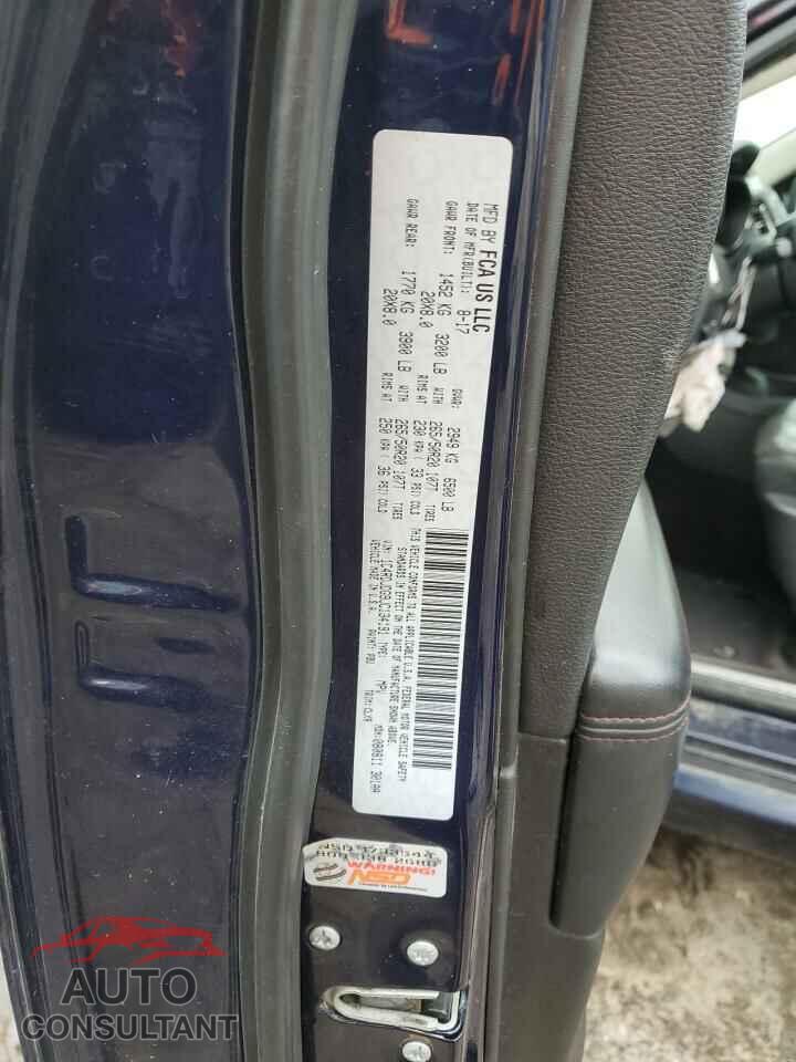 DODGE DURANGO 2018 - 1C4RDJDG9JC134191