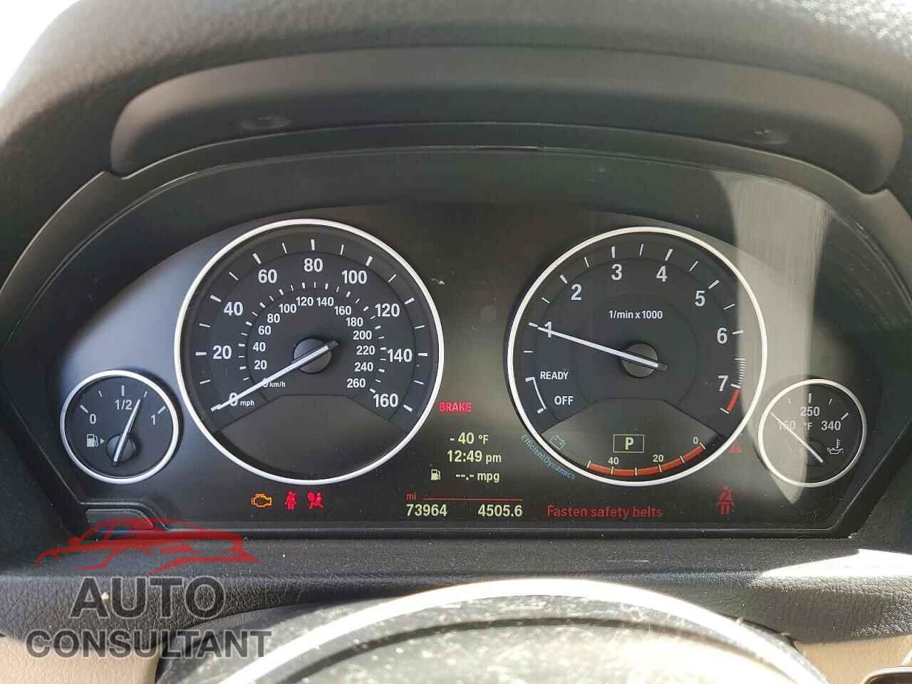 BMW 3 SERIES 2014 - WBA3C1C56EK112652