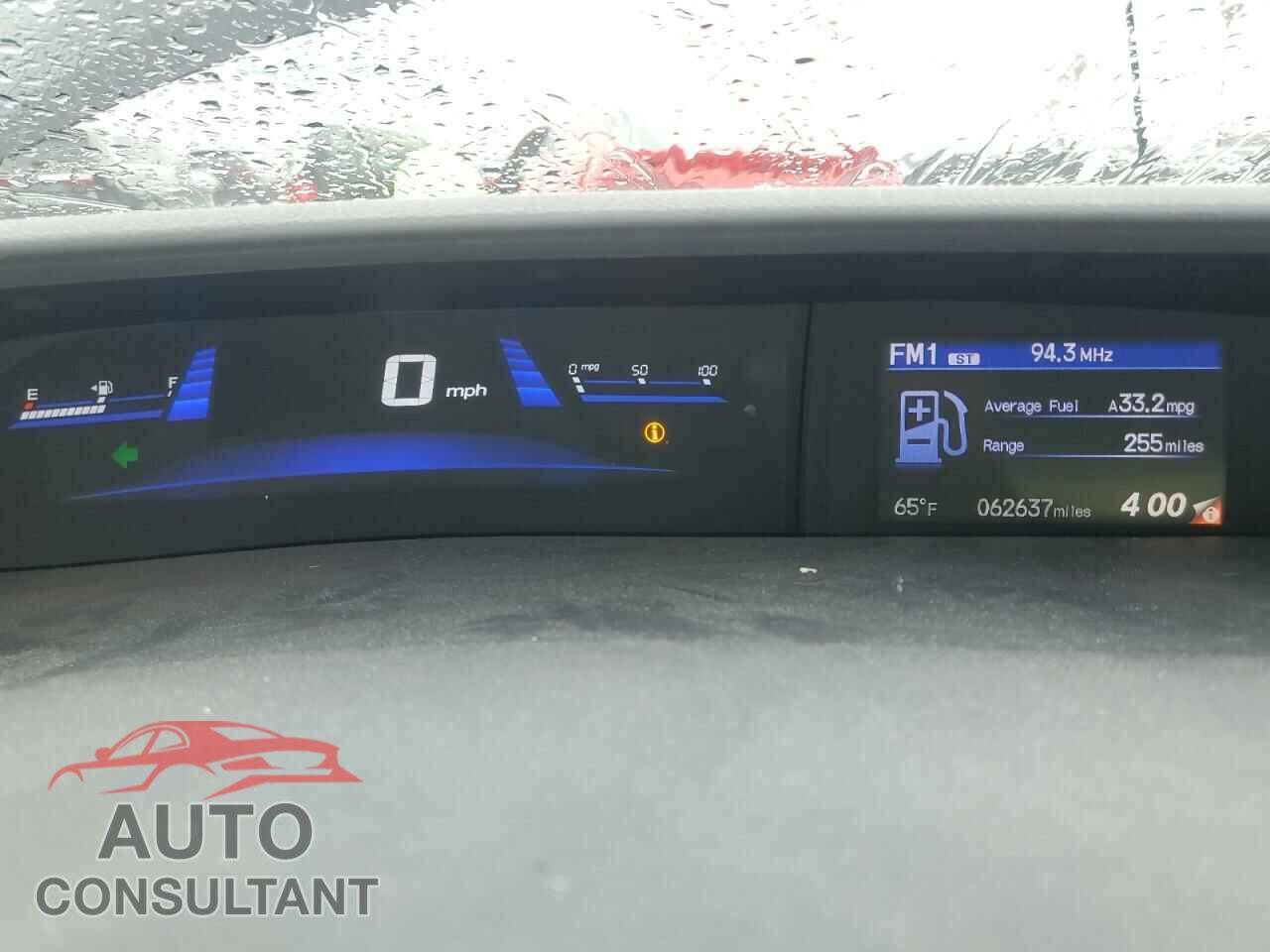 HONDA CIVIC 2013 - 19XFB4F29DE203132