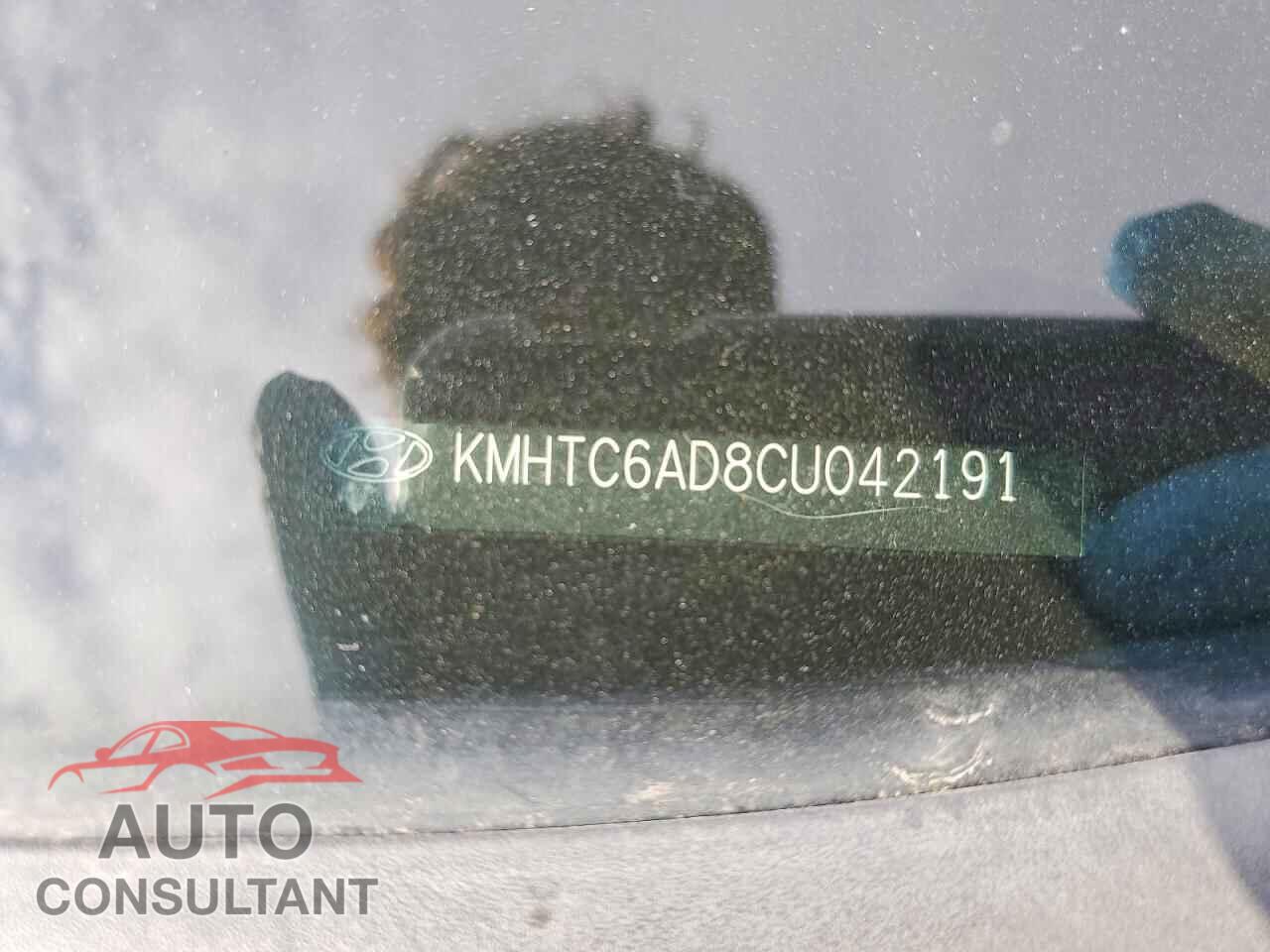 HYUNDAI VELOSTER 2012 - KMHTC6AD8CU042191