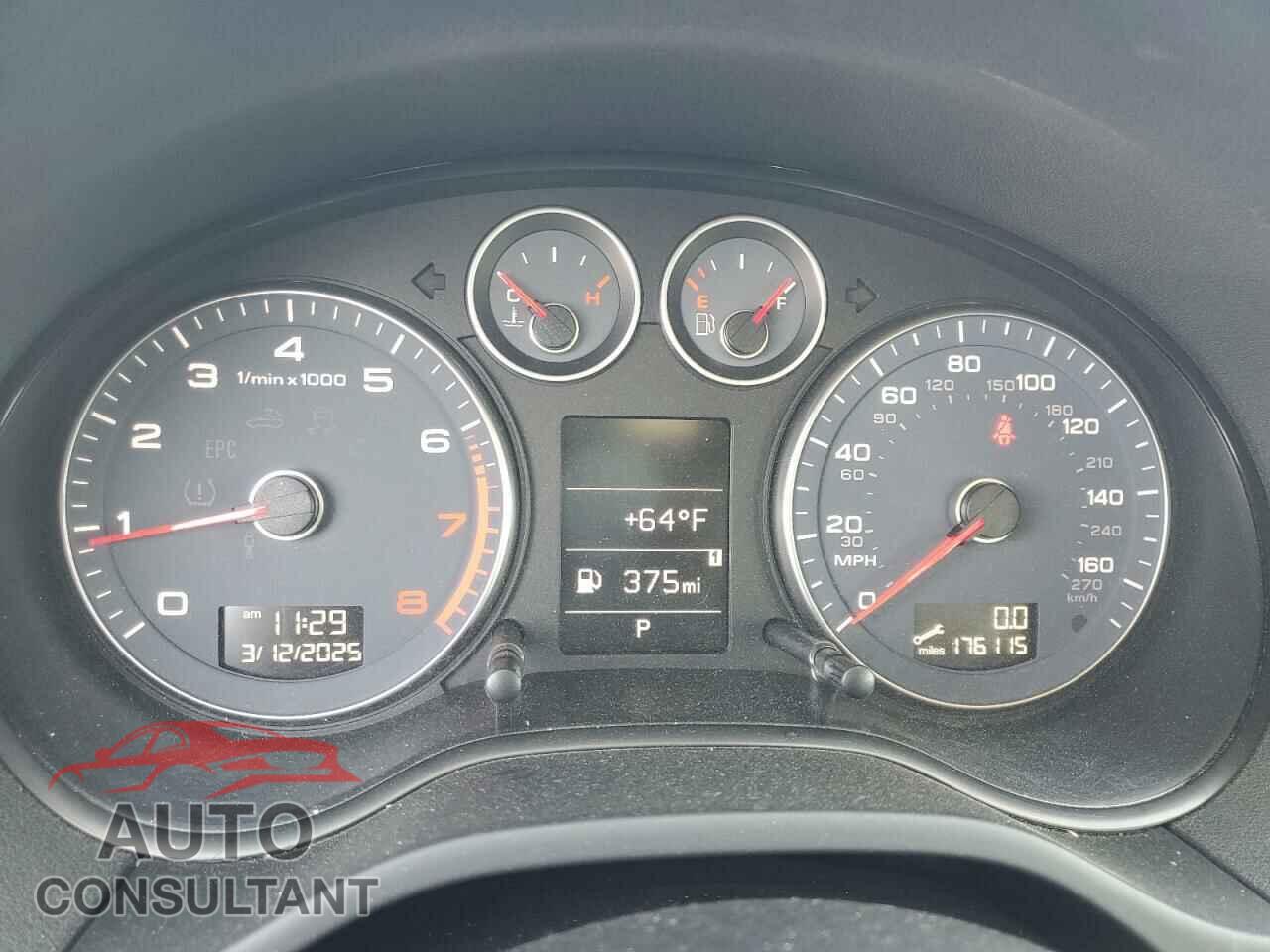 AUDI A3 2012 - WAUBEAFM4CA157617