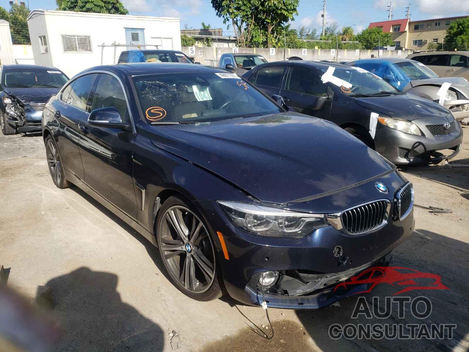 BMW 4 SERIES 2018 - WBA4J5C58JBF07141