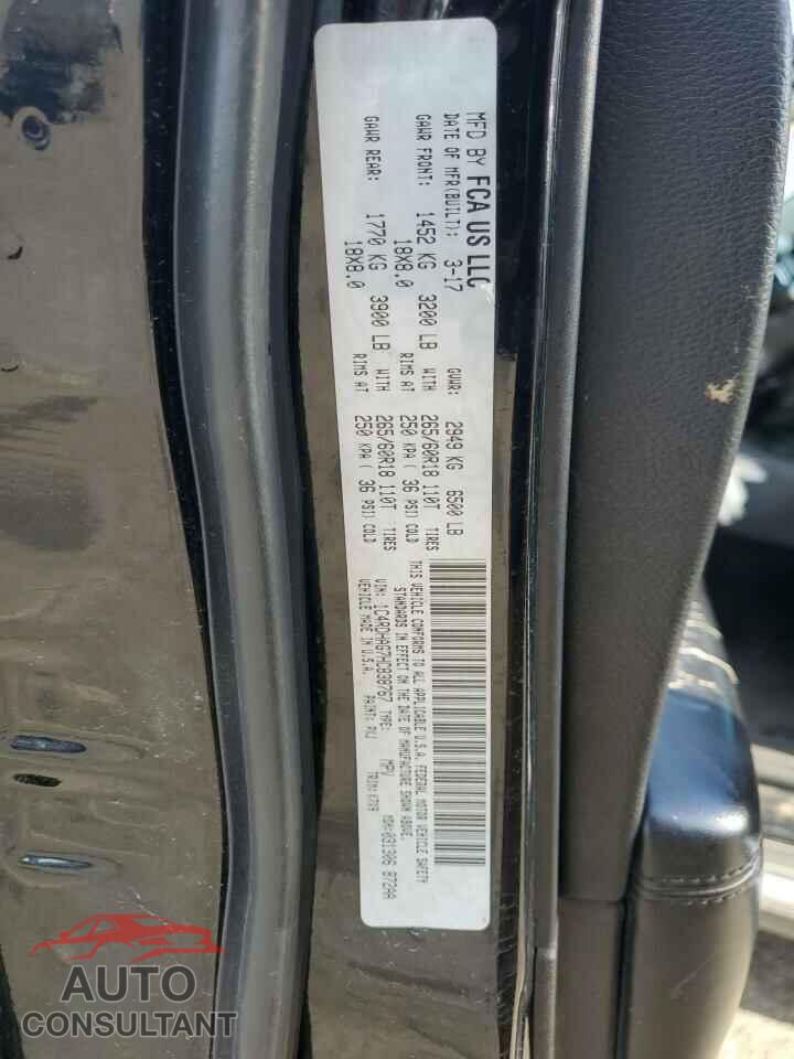 DODGE DURANGO 2017 - 1C4RDHAG7HC838767