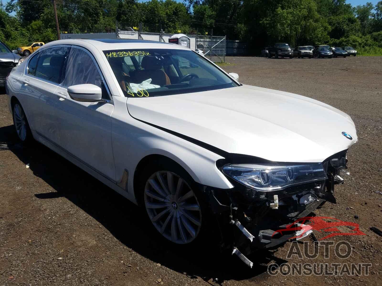 BMW 7 SERIES 2017 - WBA7E4C54HGU99450