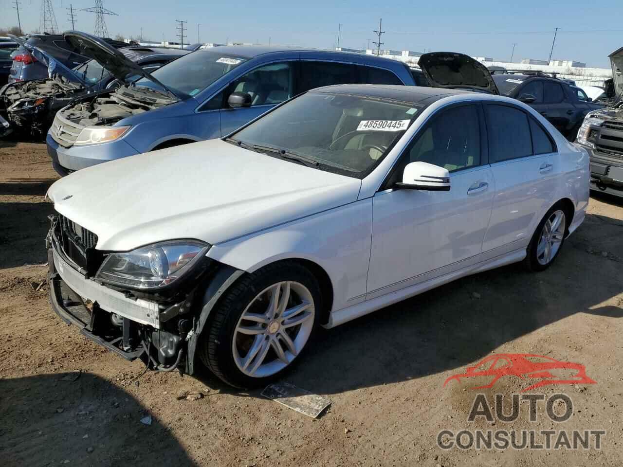 MERCEDES-BENZ C-CLASS 2013 - WDDGF8ABXDA781613
