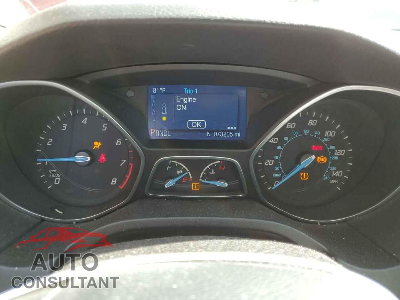 FORD FOCUS 2014 - 1FADP3F25EL373604