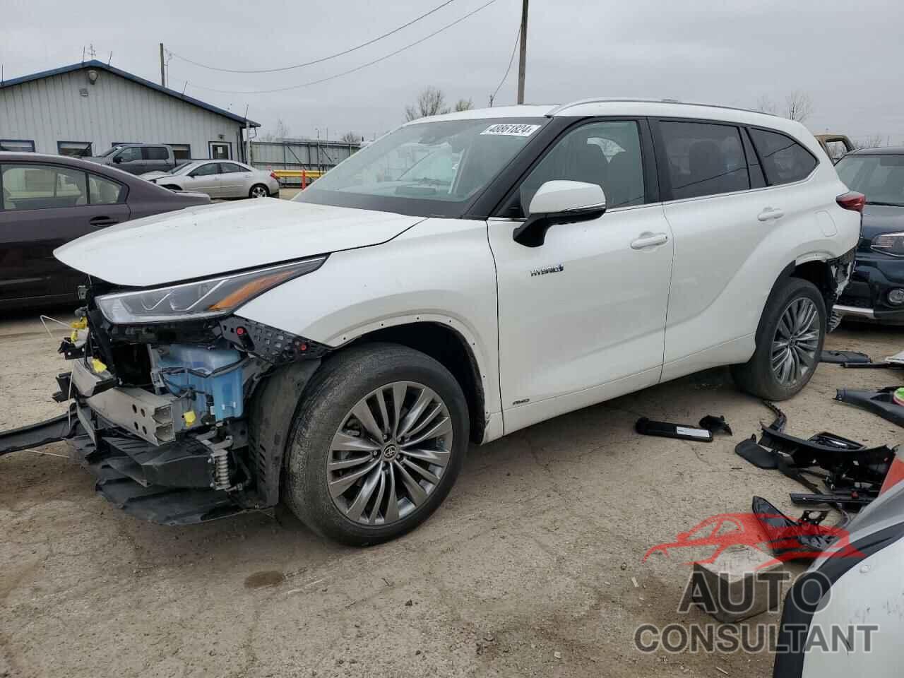 TOYOTA HIGHLANDER 2020 - 5TDEBRCH0LS014357