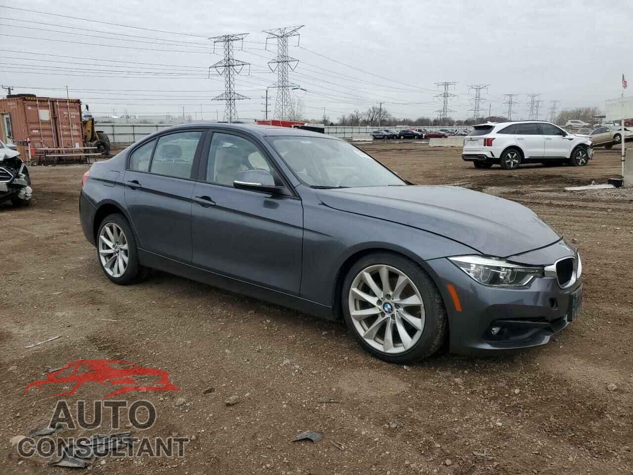 BMW 3 SERIES 2018 - WBA8A3C57JA491717