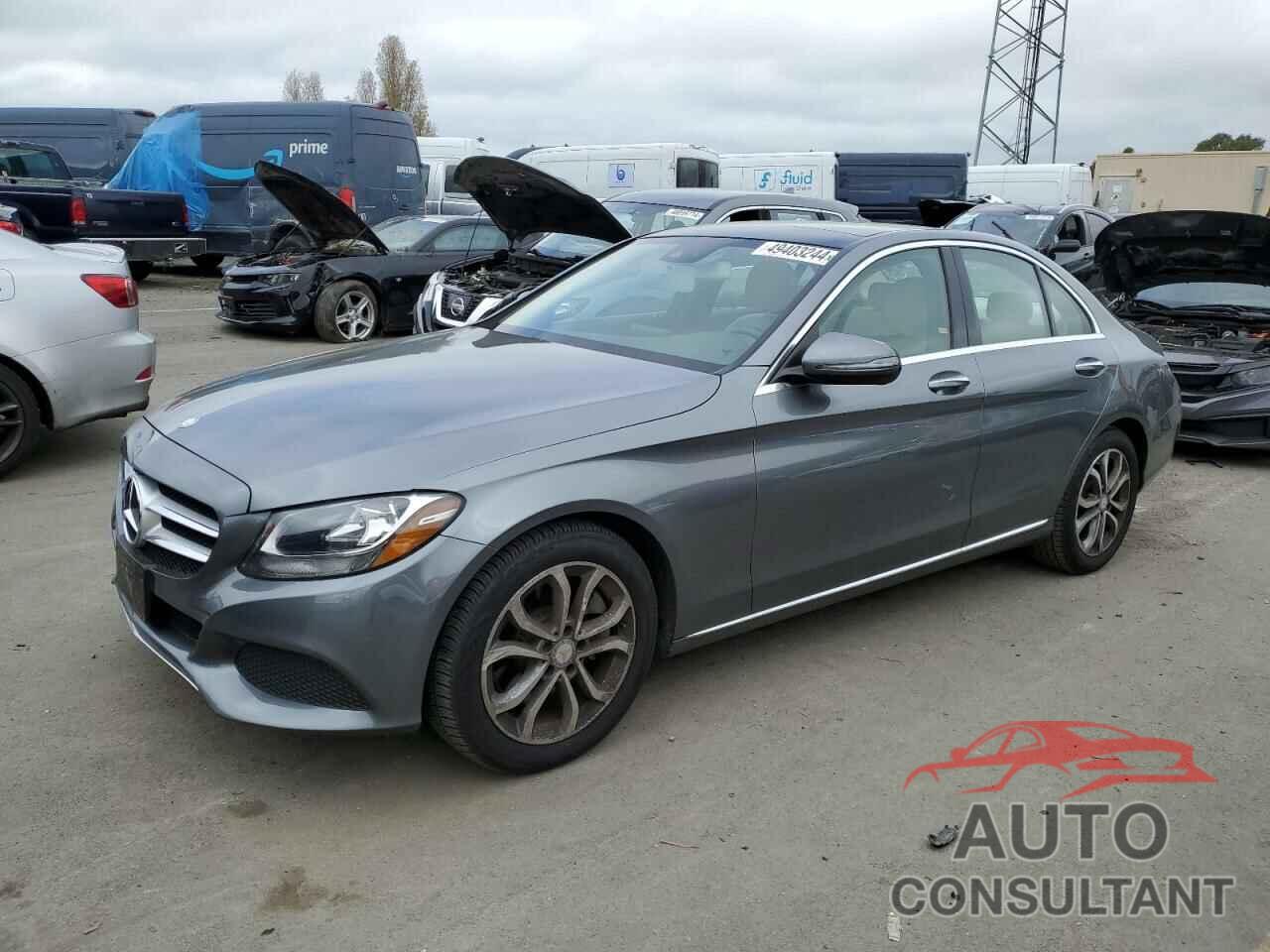 MERCEDES-BENZ C-CLASS 2017 - 55SWF4JB1HU196266