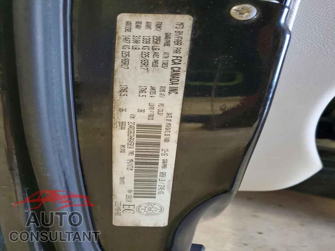 DODGE CARAVAN 2017 - 2C4RDGBG3HR645810