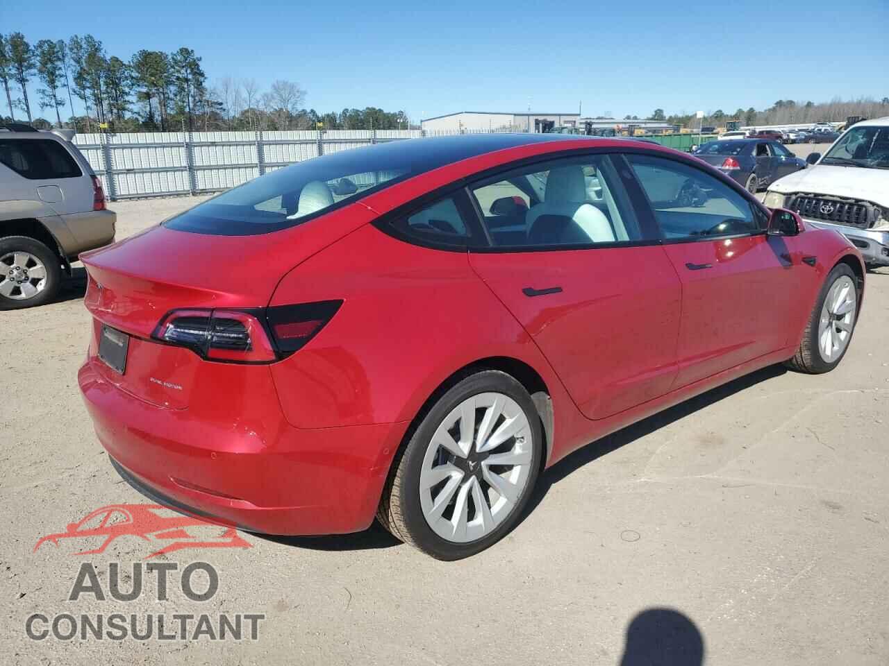 TESLA MODEL 3 2022 - 5YJ3E1EB5NF325332