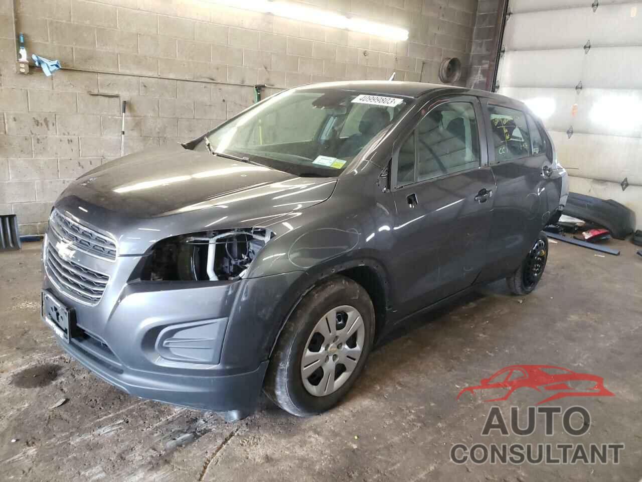 CHEVROLET TRAX 2016 - 3GNCJKSBXGL274539