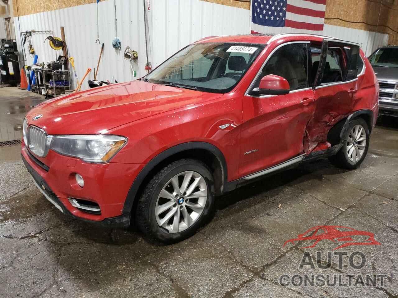 BMW X3 2016 - 5UXWY3C57G0N86958