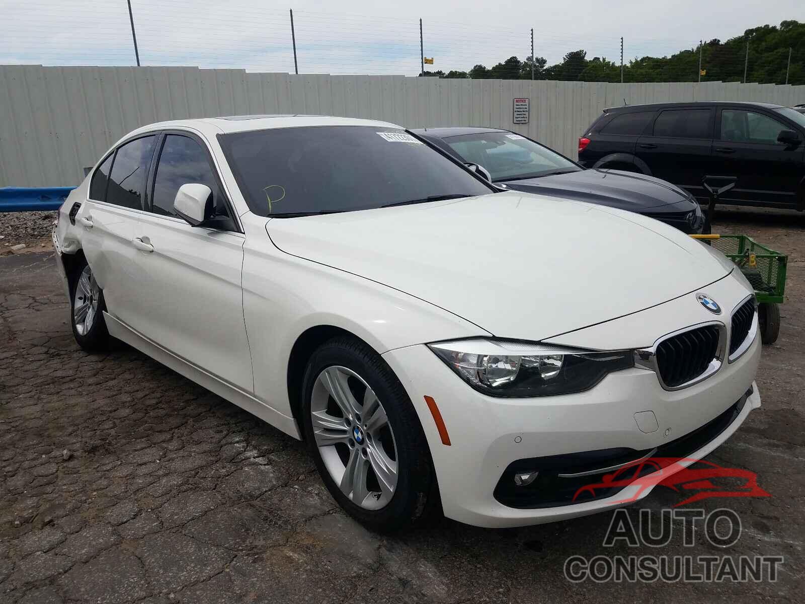 BMW 3 SERIES 2017 - WBA8B9C34HK885100
