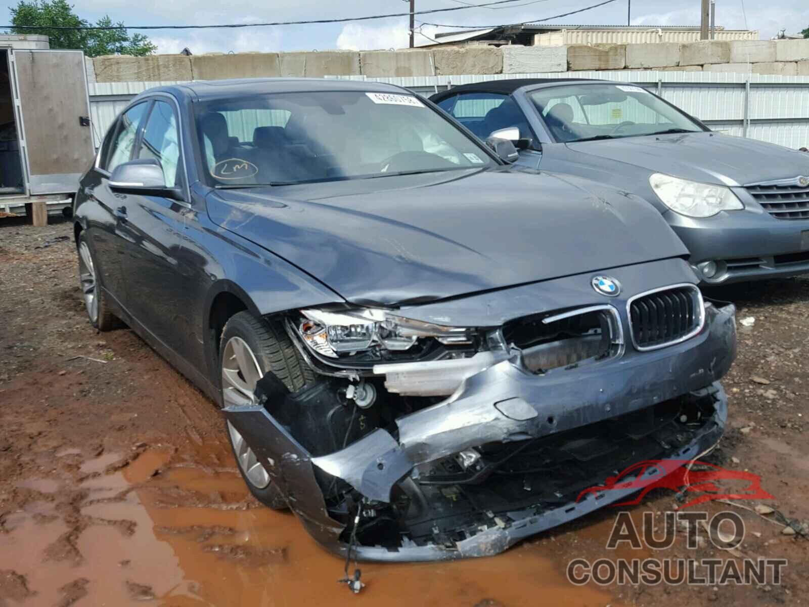 BMW 3 SERIES 2017 - WBA8D9G37HNU63423