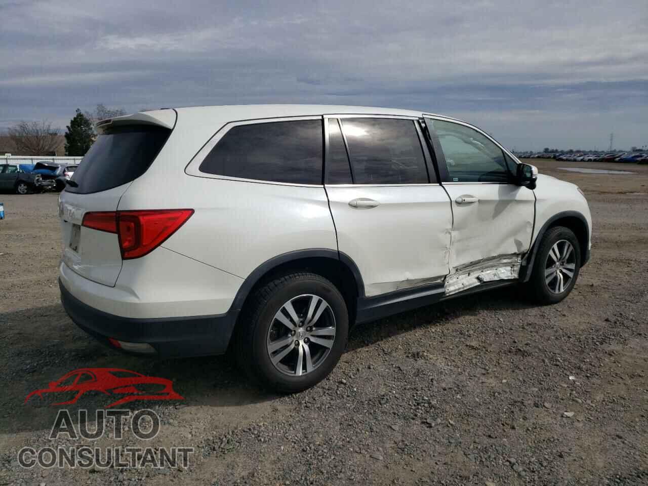 HONDA PILOT 2017 - 5FNYF5H52HB045369