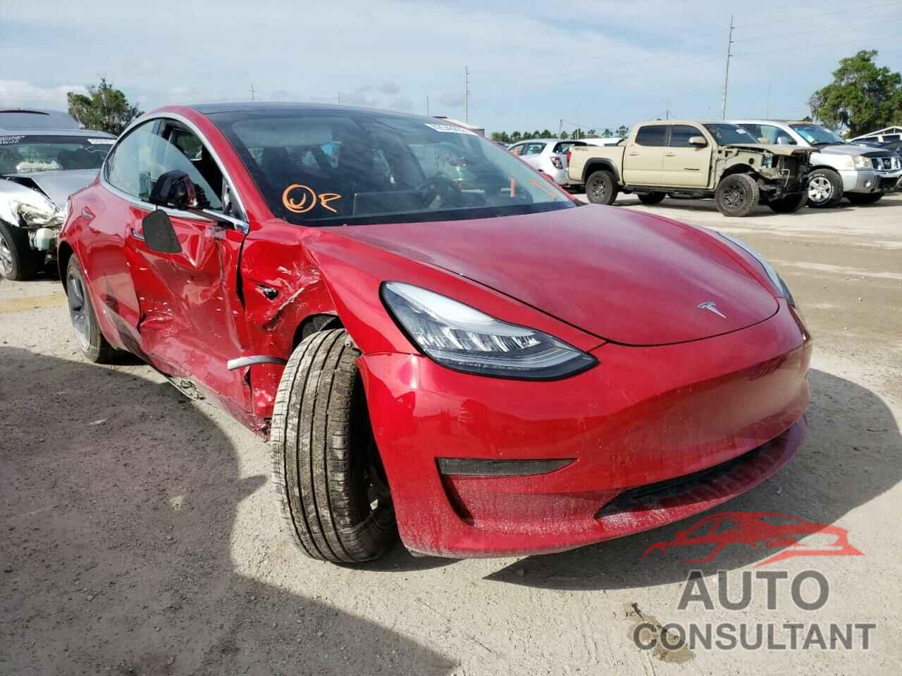 TESLA MODEL 3 2019 - 5YJ3E1EA8KF190740