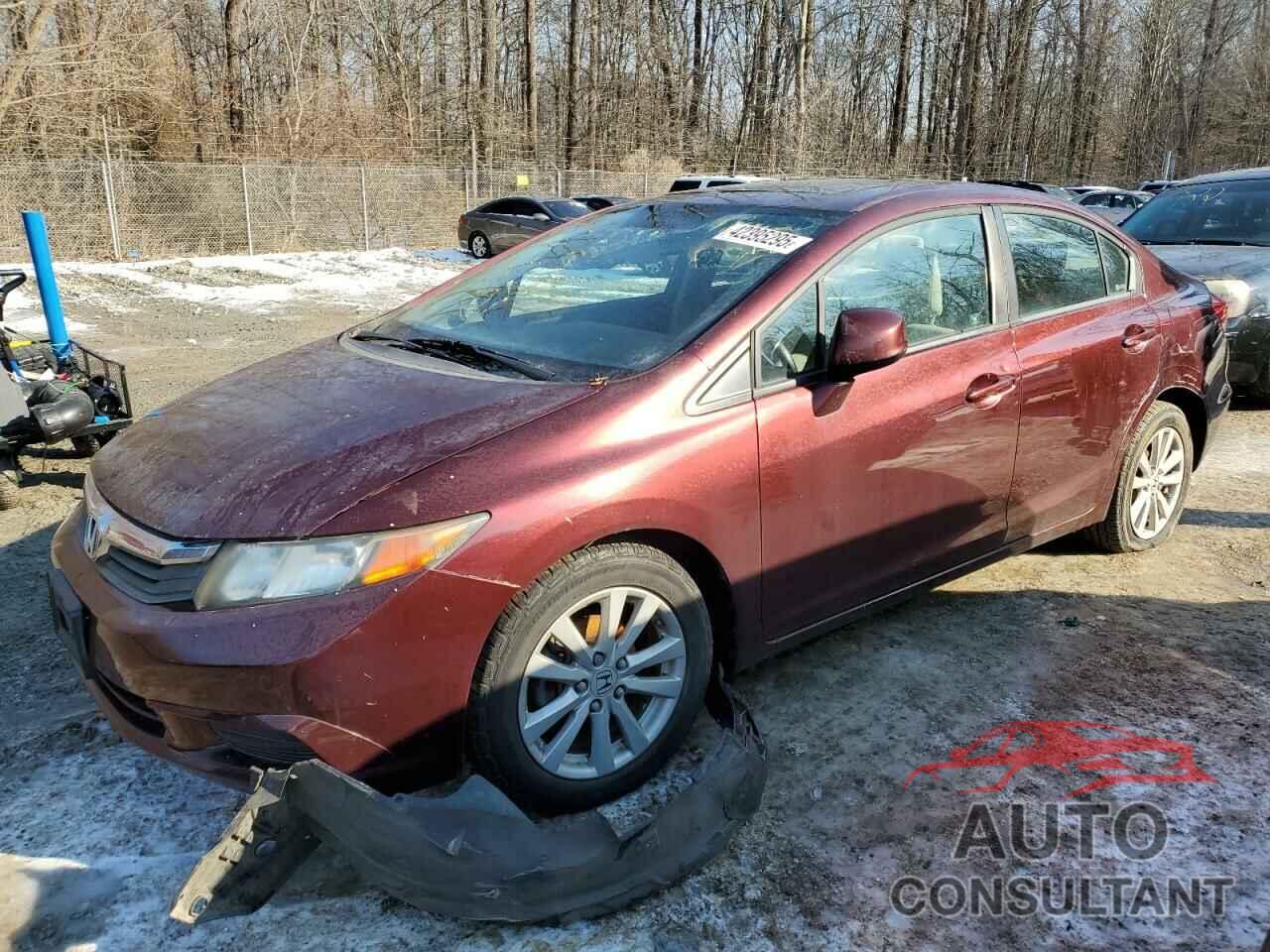 HONDA CIVIC 2012 - 19XFB2F83CE357083