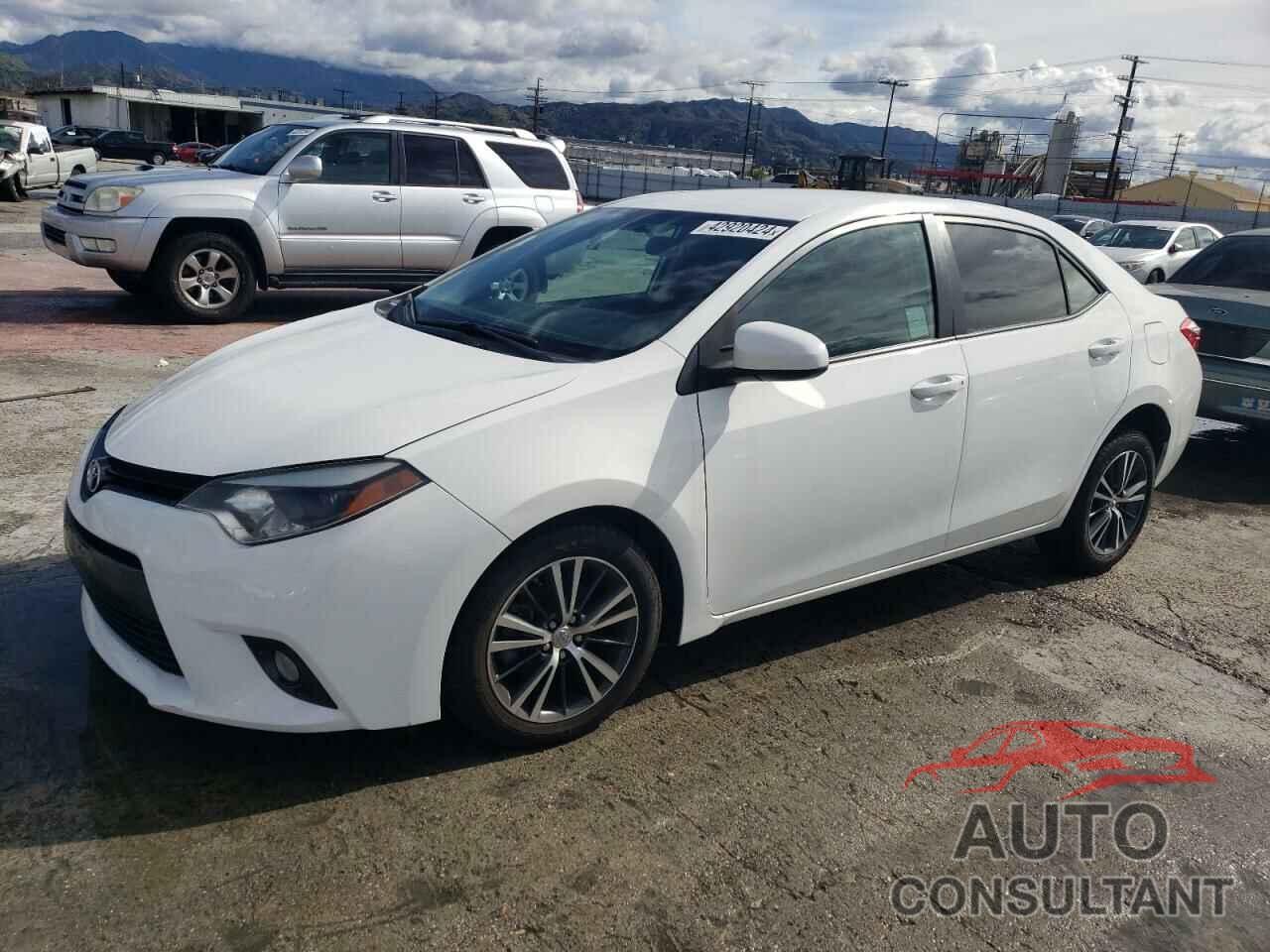 TOYOTA COROLLA 2016 - 5YFBURHE5GP497550