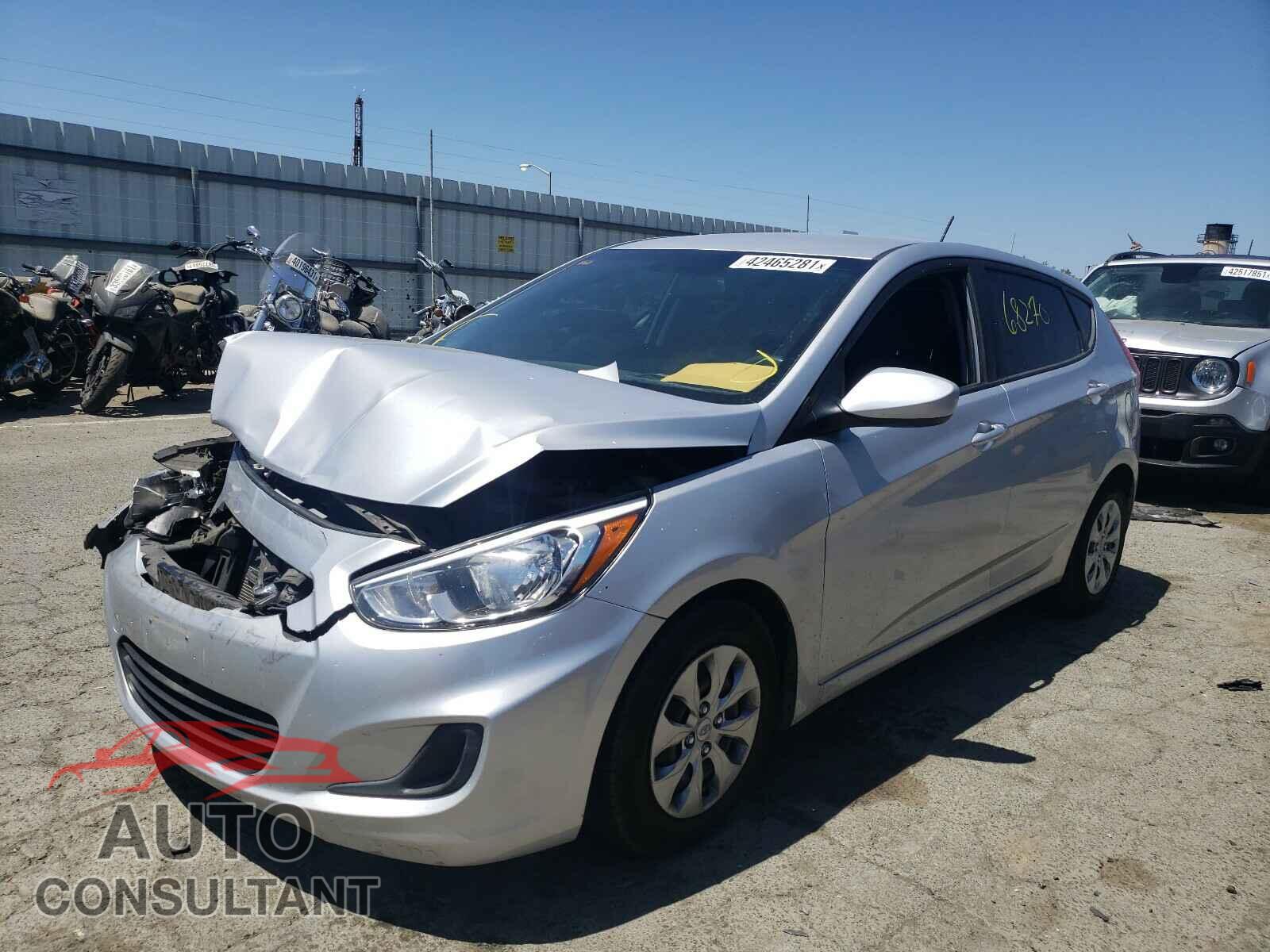 HYUNDAI ACCENT 2017 - KMHCT5AE6HU352205