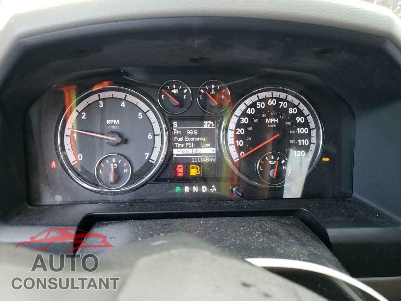 DODGE RAM 1500 2012 - 1C6RD7GT8CS295577