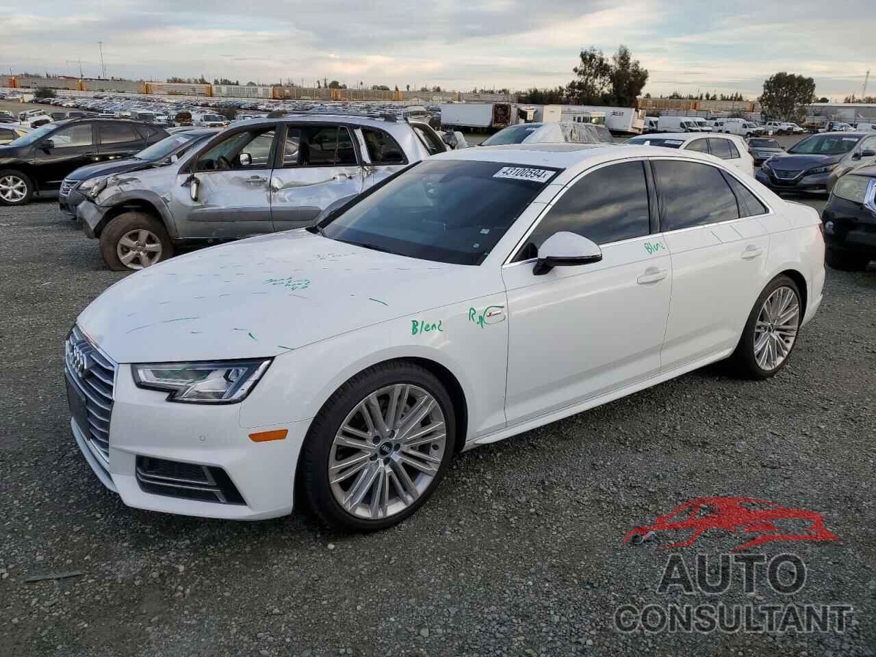 AUDI A4 2018 - WAUENAF47JA149375