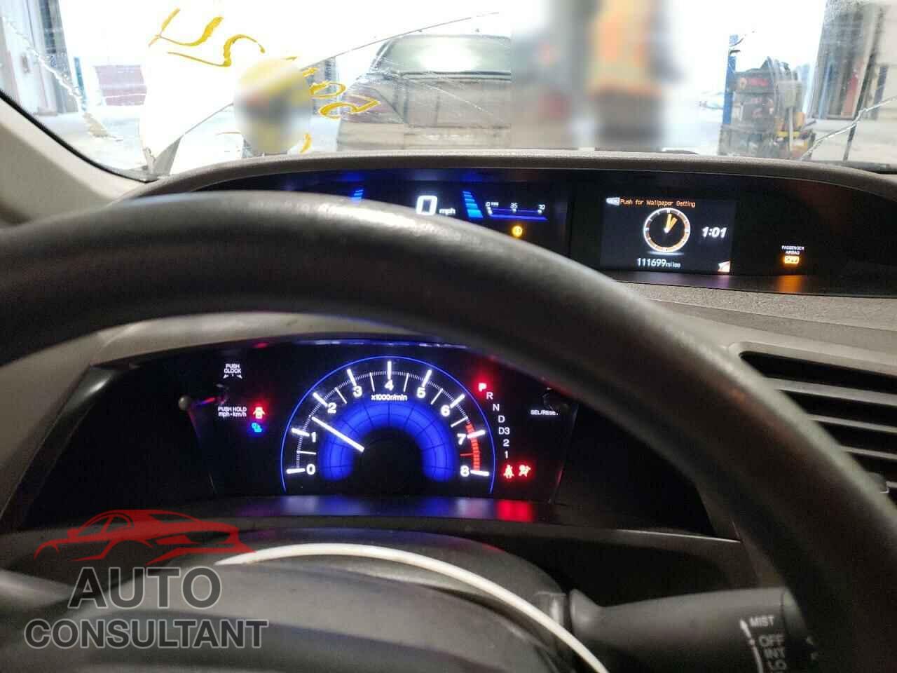 HONDA CIVIC 2012 - 2HGFB2F55CH591124